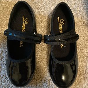 Toddler size 9 tap jazz shoes